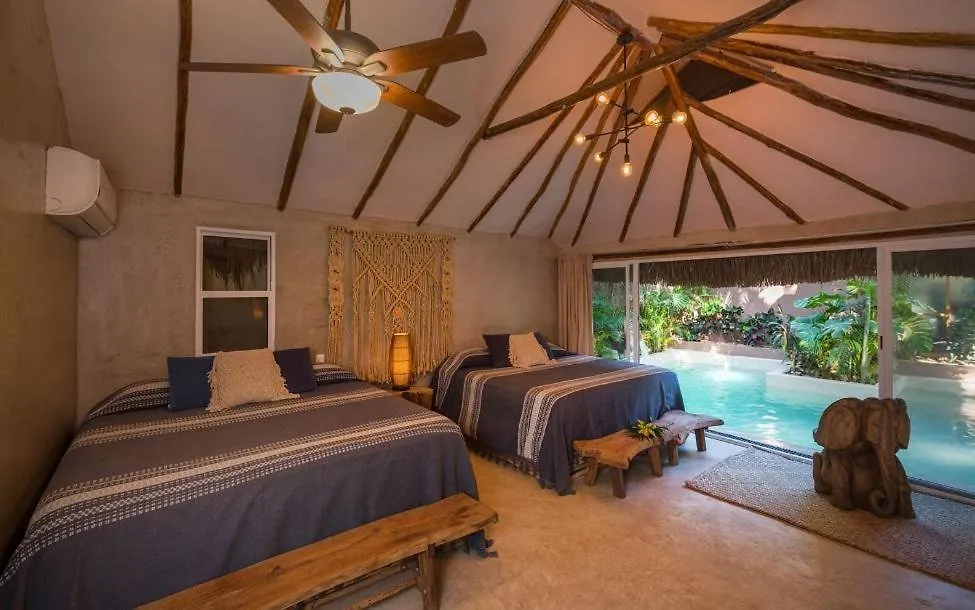 Jungle Villa -Steps To The Beach And Restaurants! Tulum